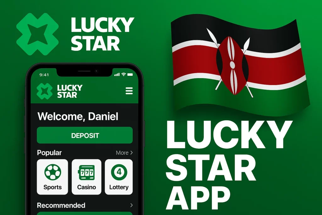 Lucky Star App for Mobile Online Casino Gaming in Kenya