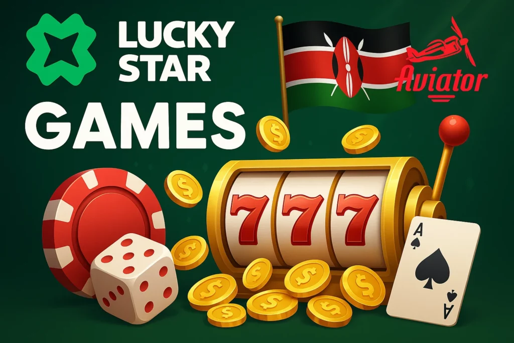 Lucky Star Aviator and other casino games in Kenya